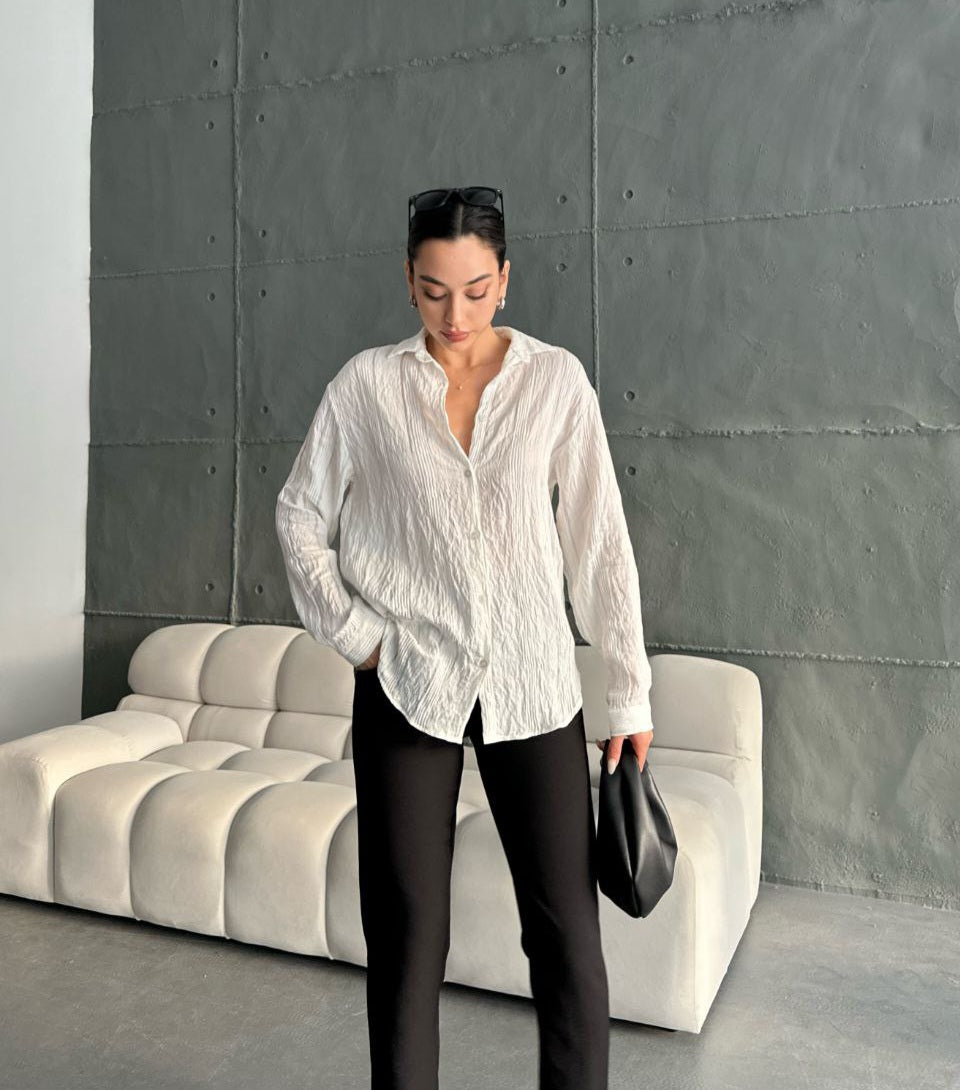 Striped patterned shirt