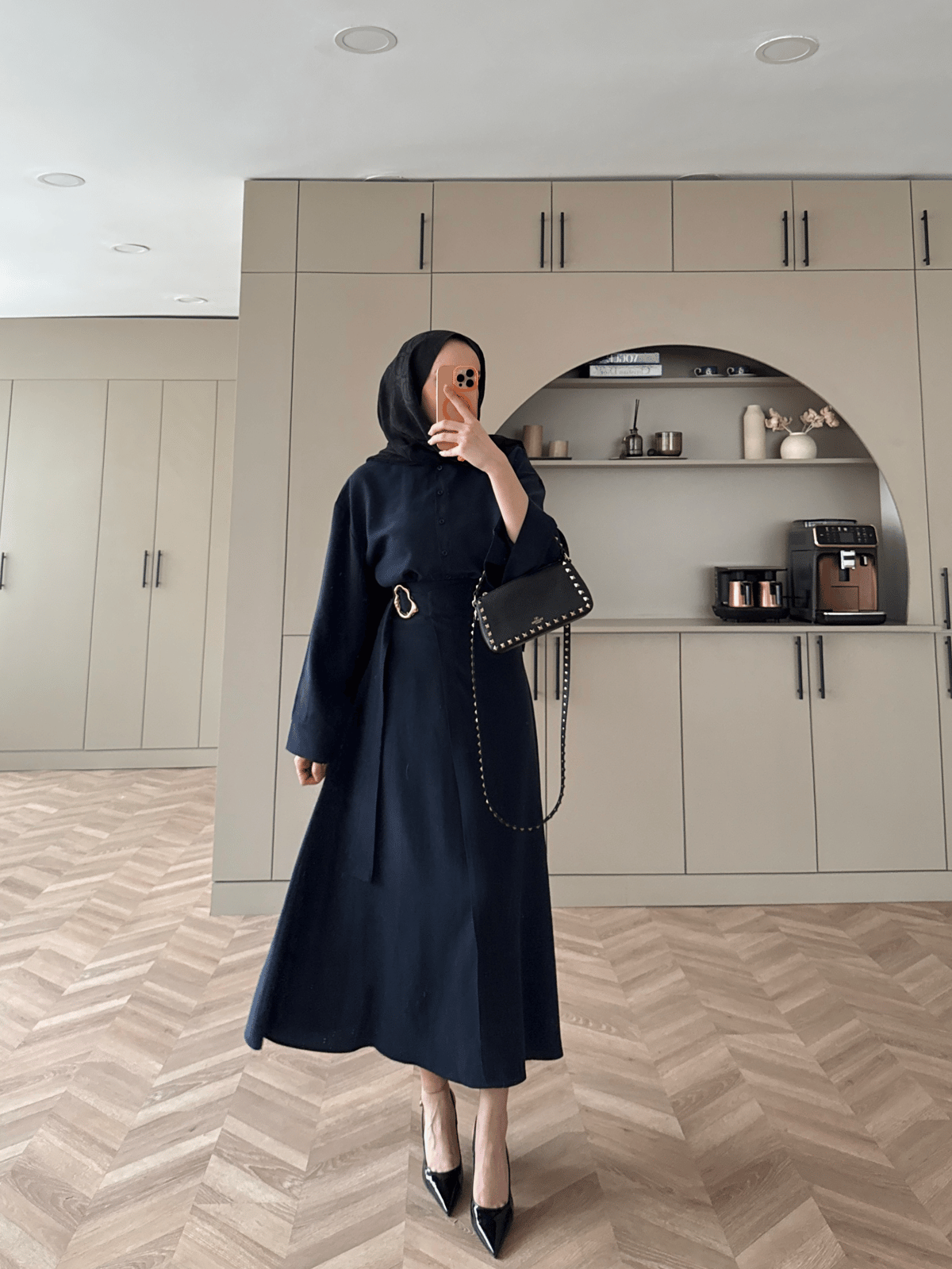 Ashley Modal Skirt Set Anthracite