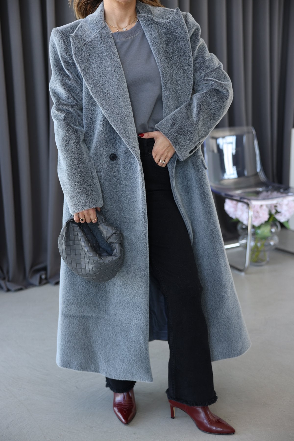 Premium soft fur coat