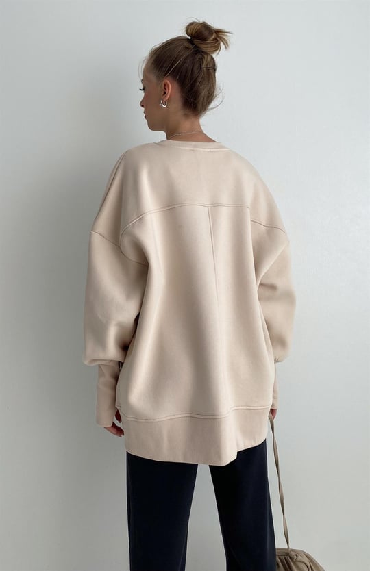 Oversized Fleece sweatshirt