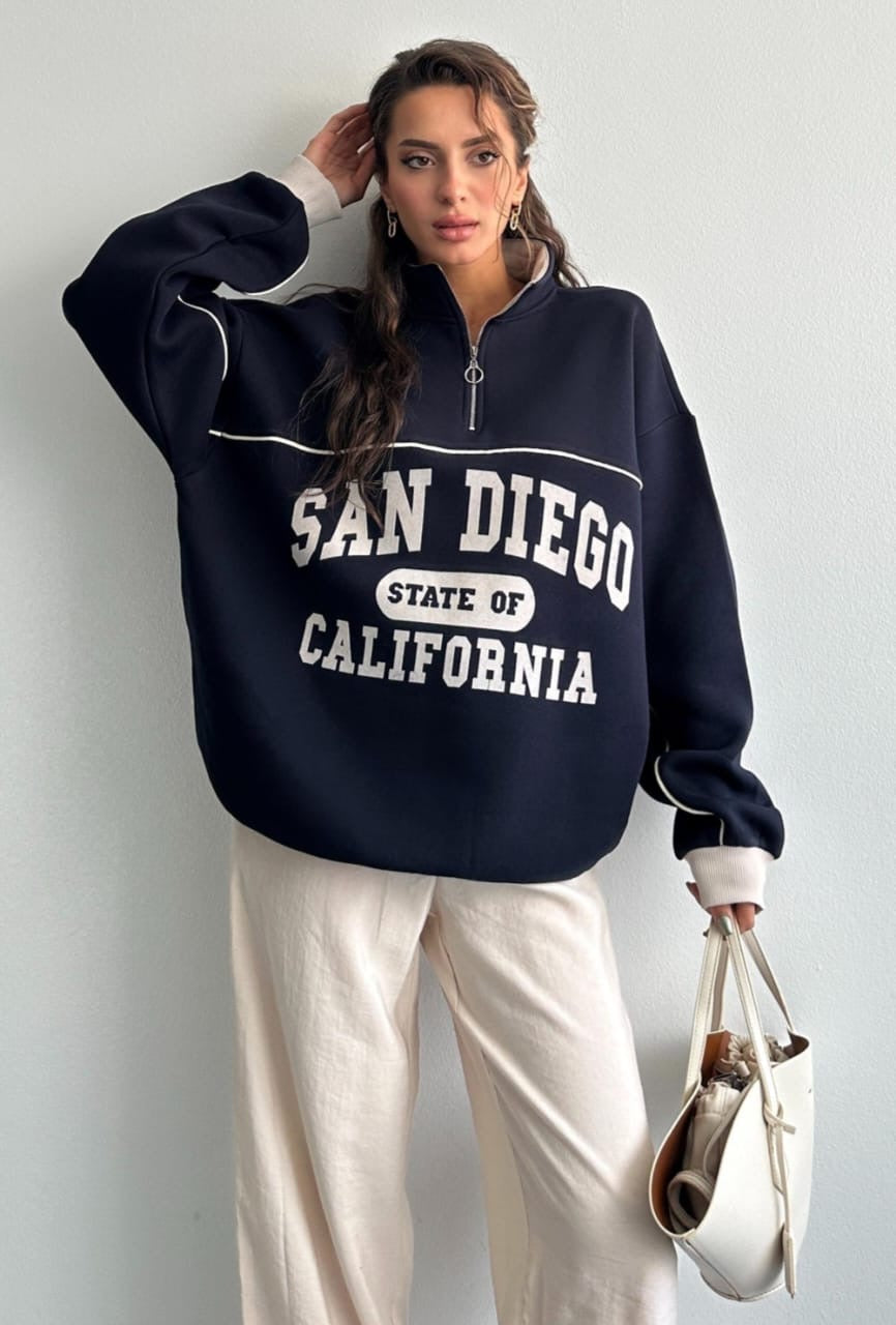 San Diego Oversize Sweatshirt