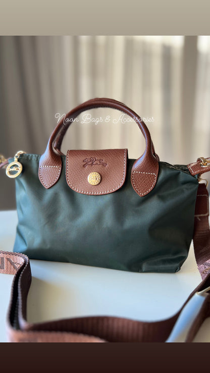 Longchamp small size - army green