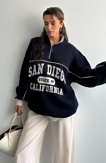 San Diego Oversize Sweatshirt