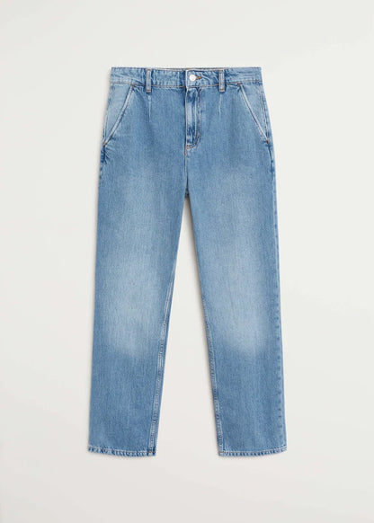 Mango straight fit/mid waist jeans