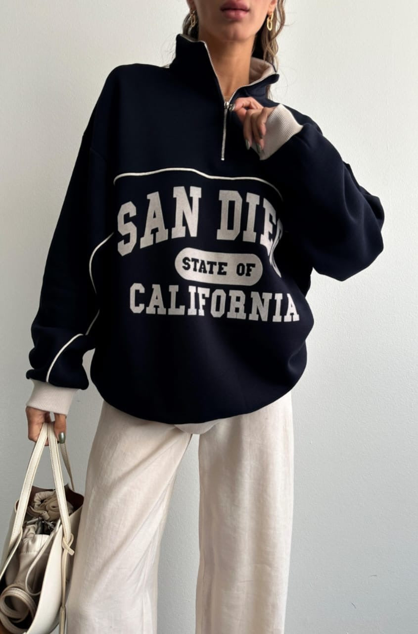 San Diego Oversize Sweatshirt