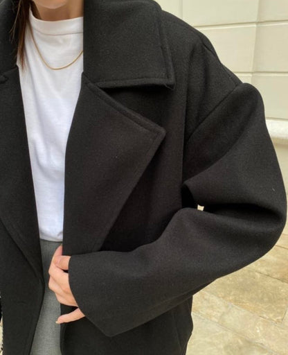 Double Breasted Oversized Coat