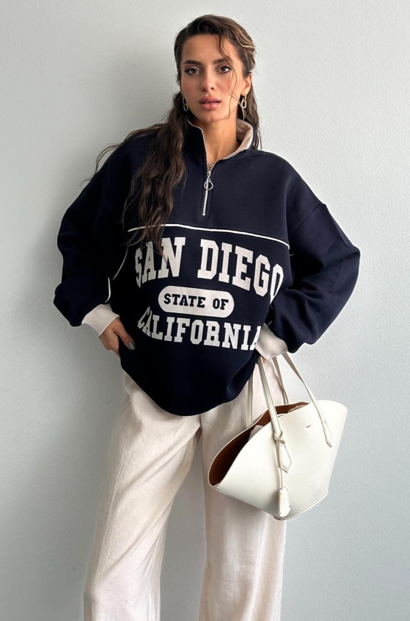 San Diego Oversize Sweatshirt