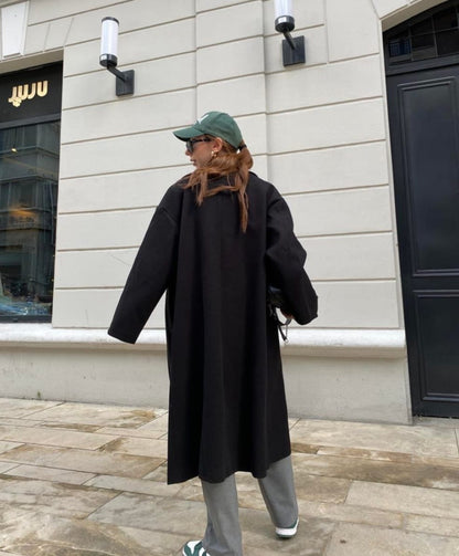 Double Breasted Oversized Coat