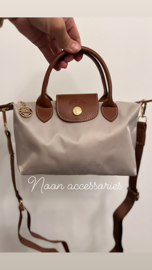 Longchamp small size beige