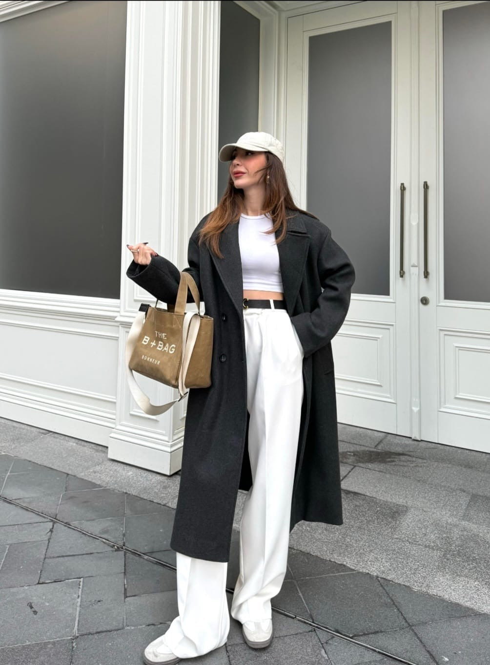 Double Breasted Oversized Coat