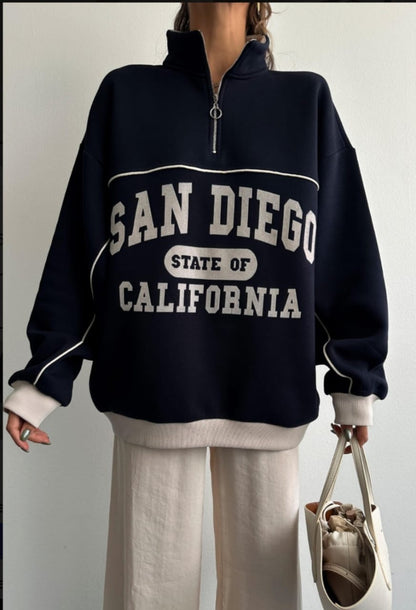 San Diego Oversize Sweatshirt