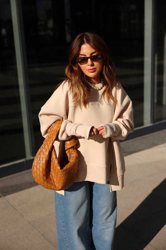 Oversized Fleece sweatshirt