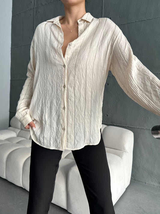 Striped patterned shirt