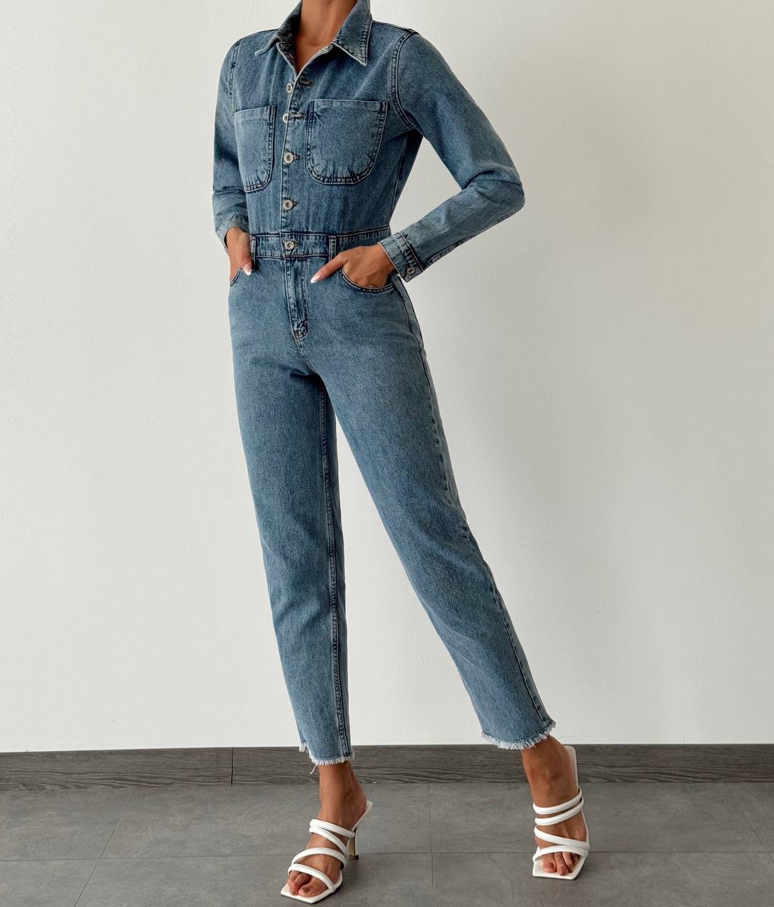 Jeans jumpsuit