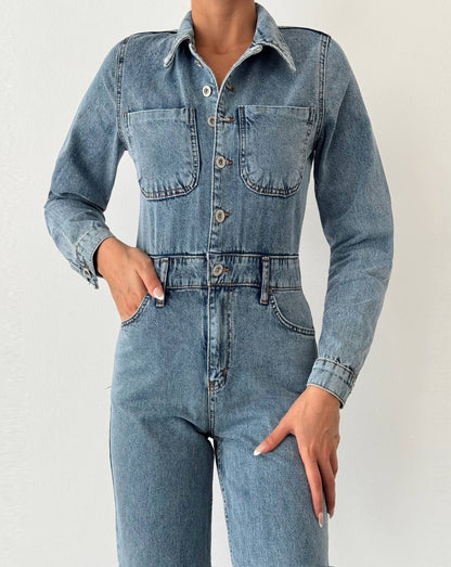 Jeans jumpsuit