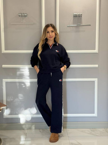 Tommy hilfigher tracksuit with collar