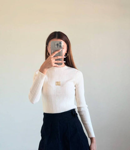 Loewe knitted blouse