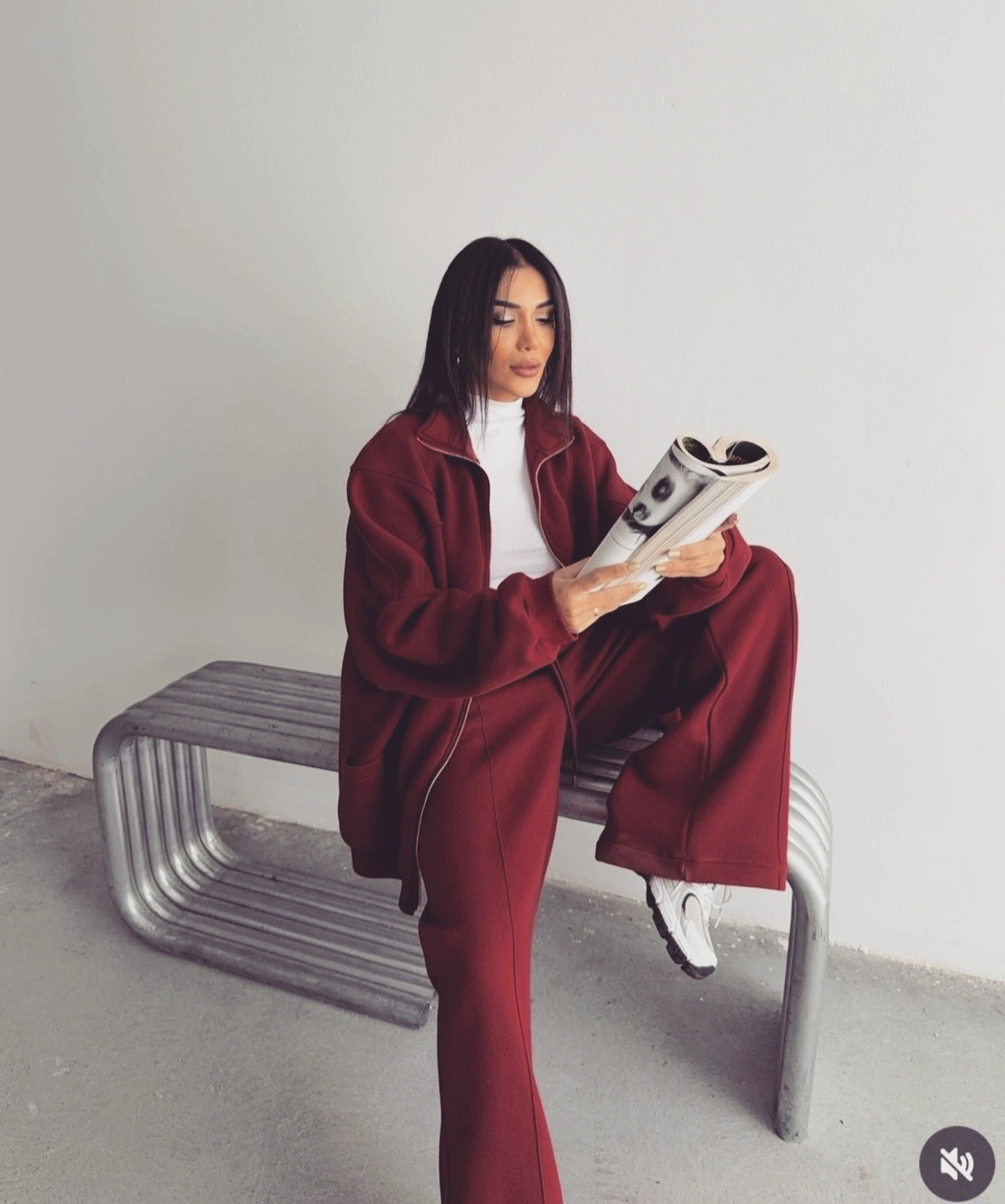 Premium fleece cotton oversized tracksuit