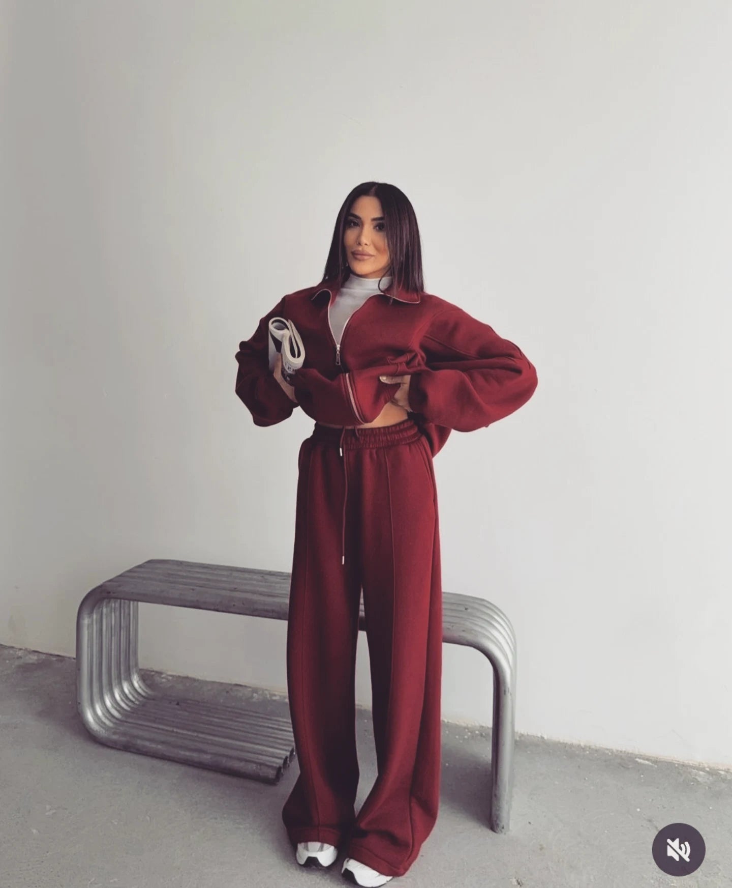 Premium fleece cotton oversized tracksuit