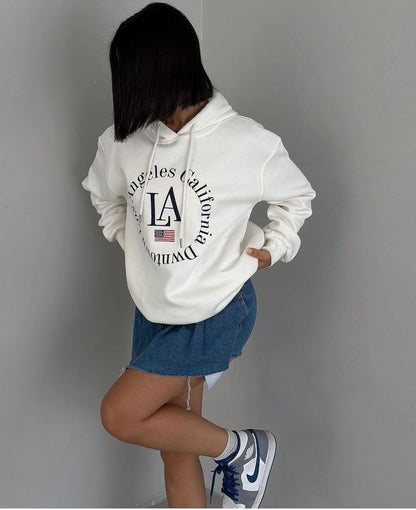 LA oversized hoodie