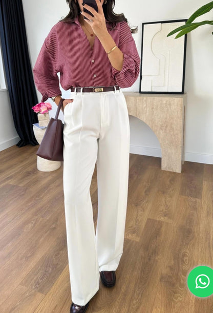 Wide leg trouser