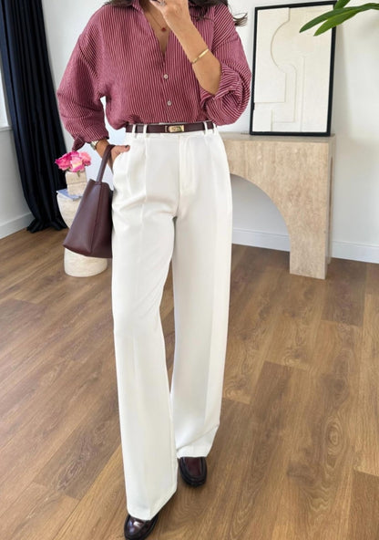 Wide leg trouser