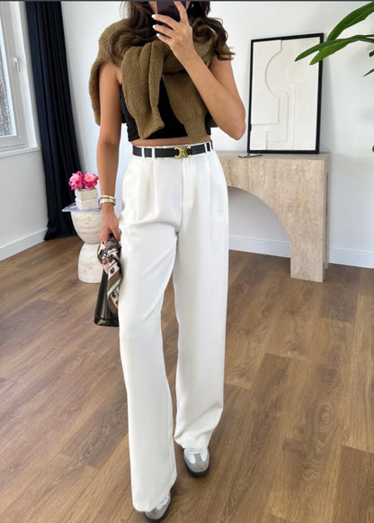 Wide leg trouser