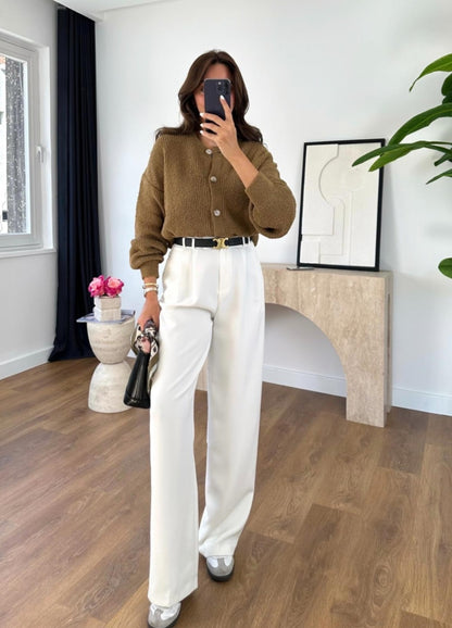 Wide leg trouser