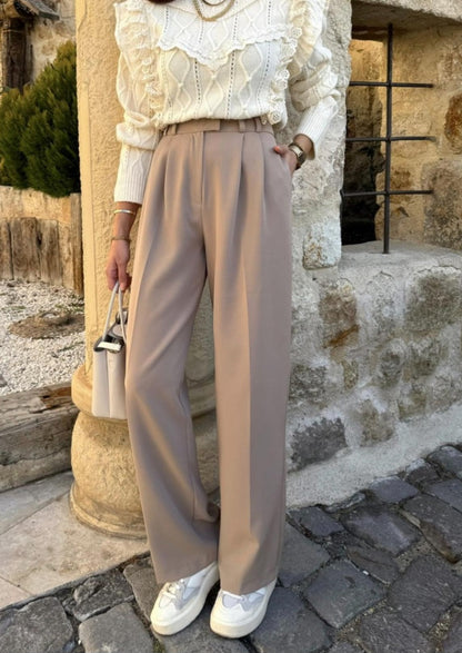 Wide leg trouser