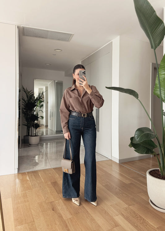 Zara wide leg jeans