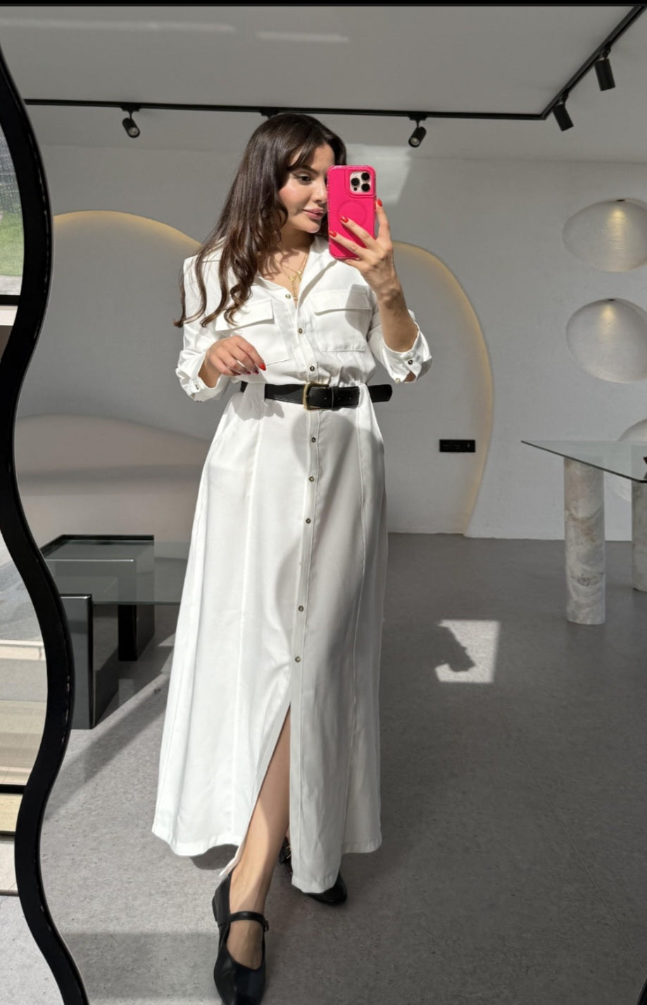 Tencil belted dress