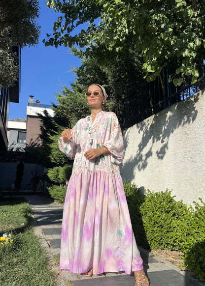 Boheme printed dress