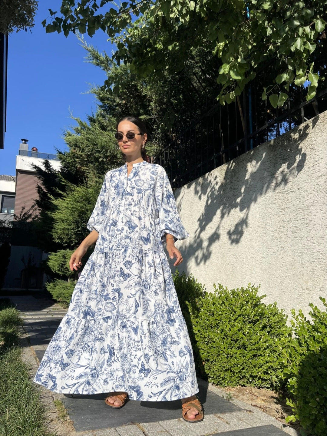 Boheme printed dress