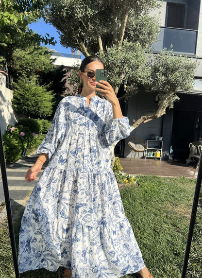 Boheme printed dress