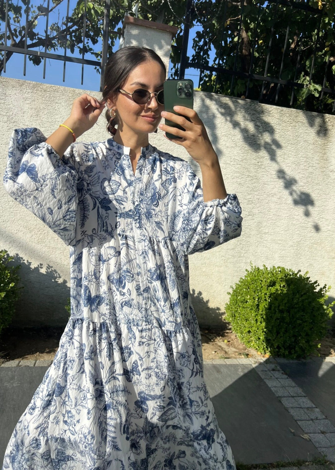 Boheme printed dress