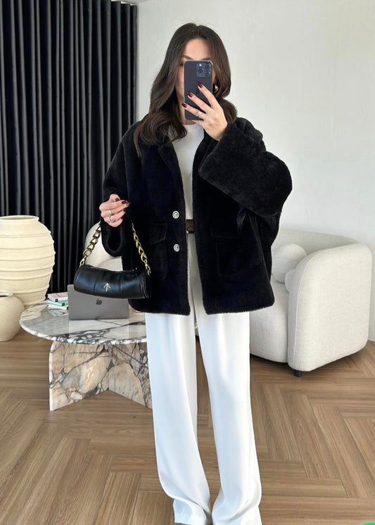 Double Pocket Fur jacket