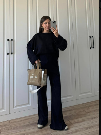 Wide sleeve Knitted co-ord set