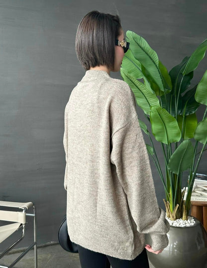 Oversized wool jumper