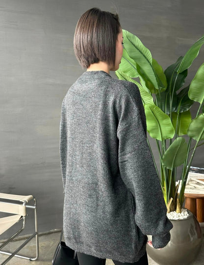 Oversized wool jumper