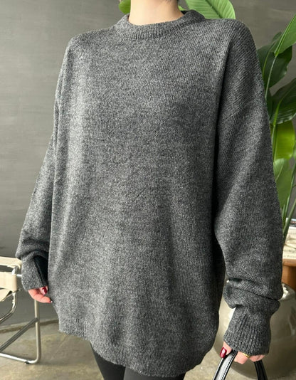 Oversized wool jumper