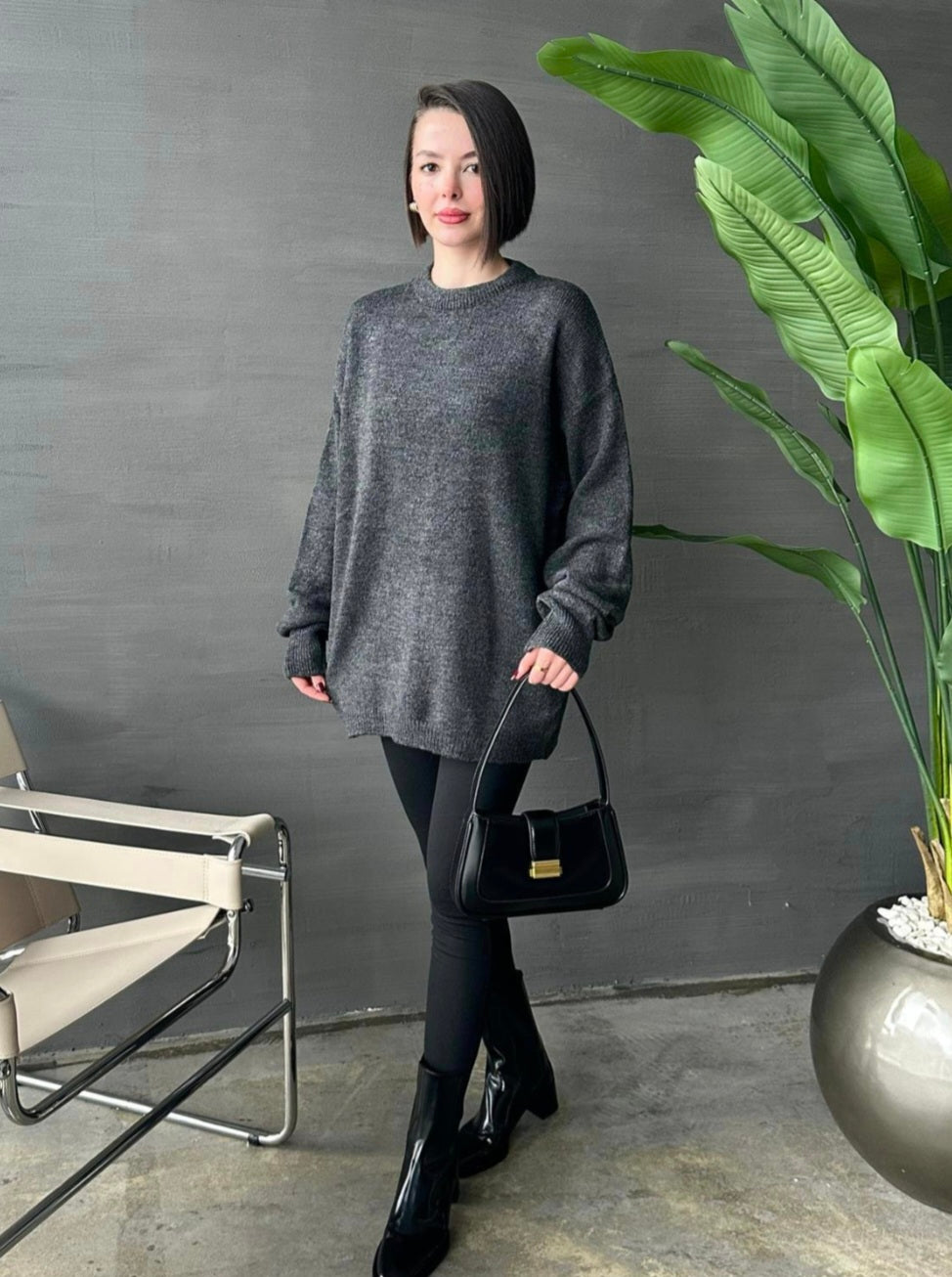 Oversized wool jumper