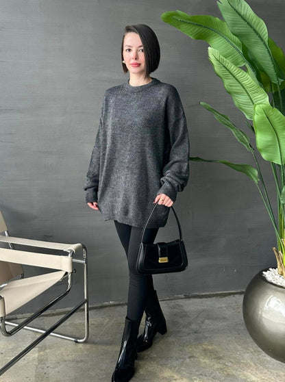 Oversized wool jumper