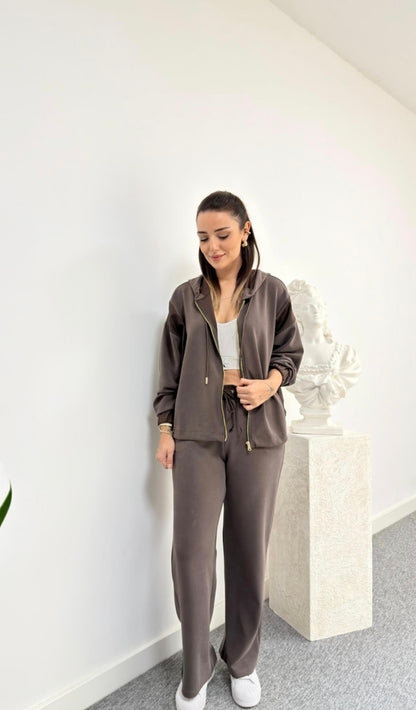 Network Oysho fabric tracksuit with Parachute details
