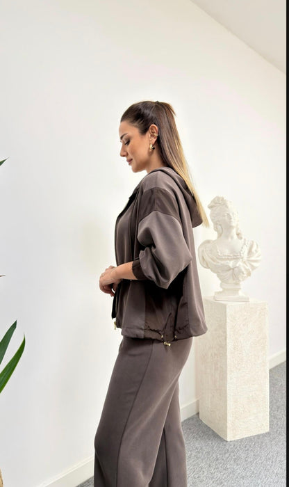 Network Oysho fabric tracksuit with Parachute details