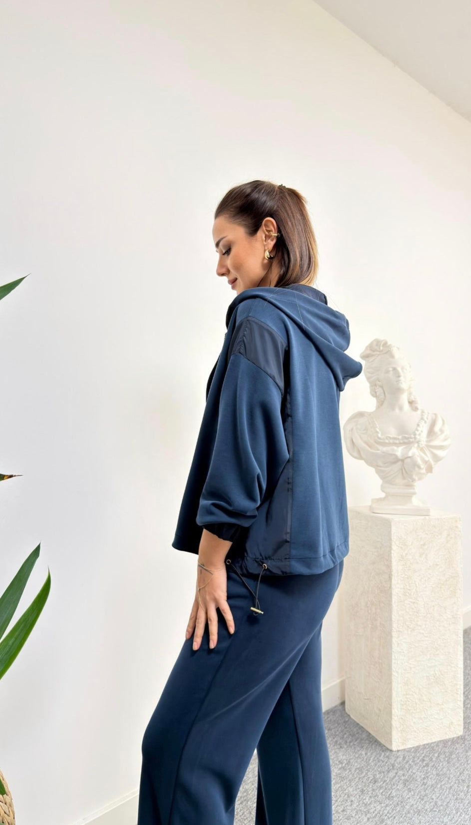 Network Oysho fabric tracksuit with Parachute details