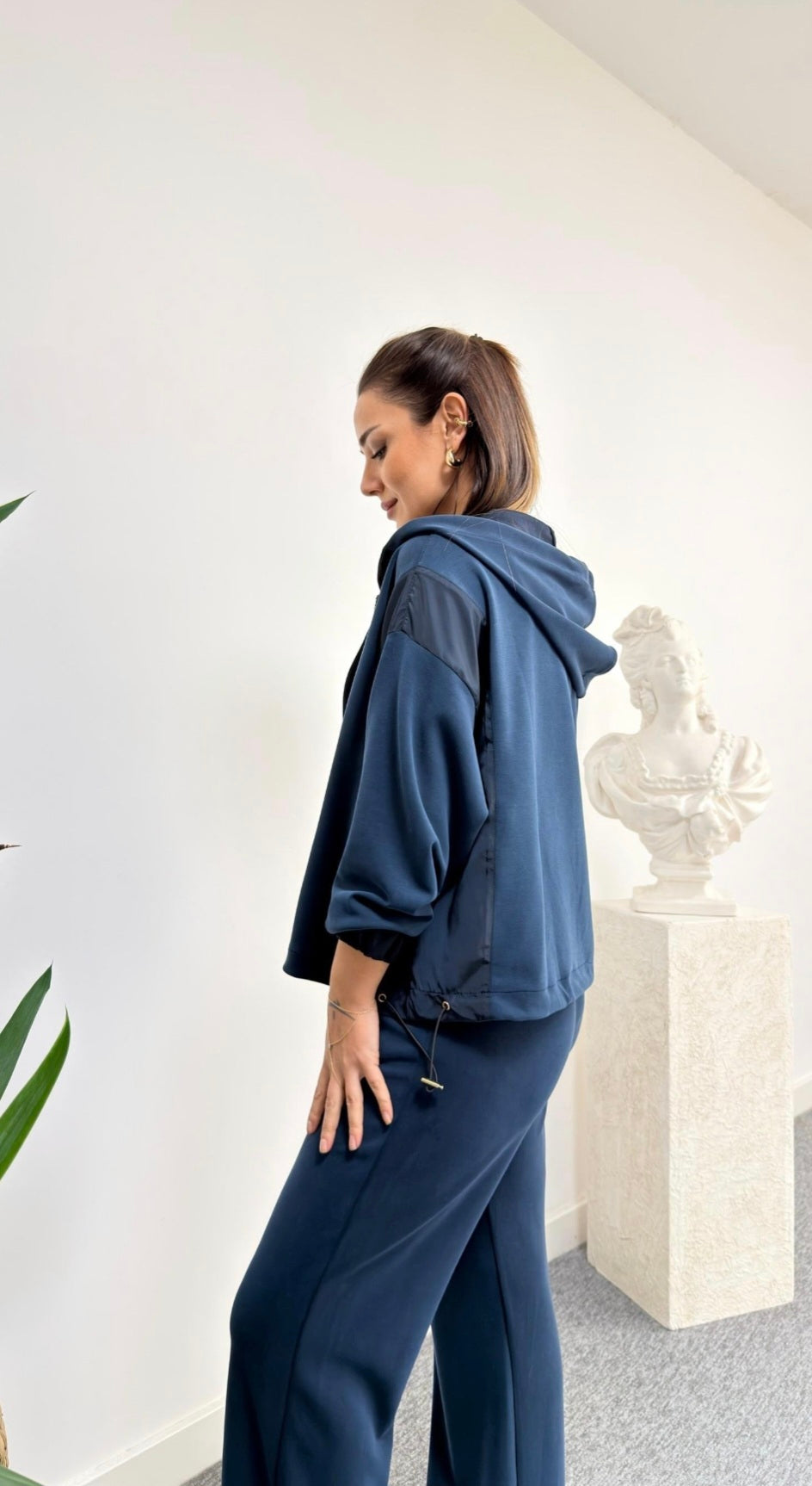 Network Oysho fabric tracksuit with Parachute details