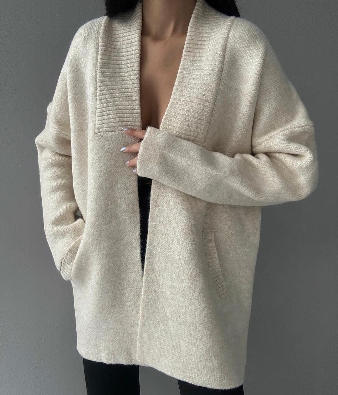 Mohair wool Cardigan