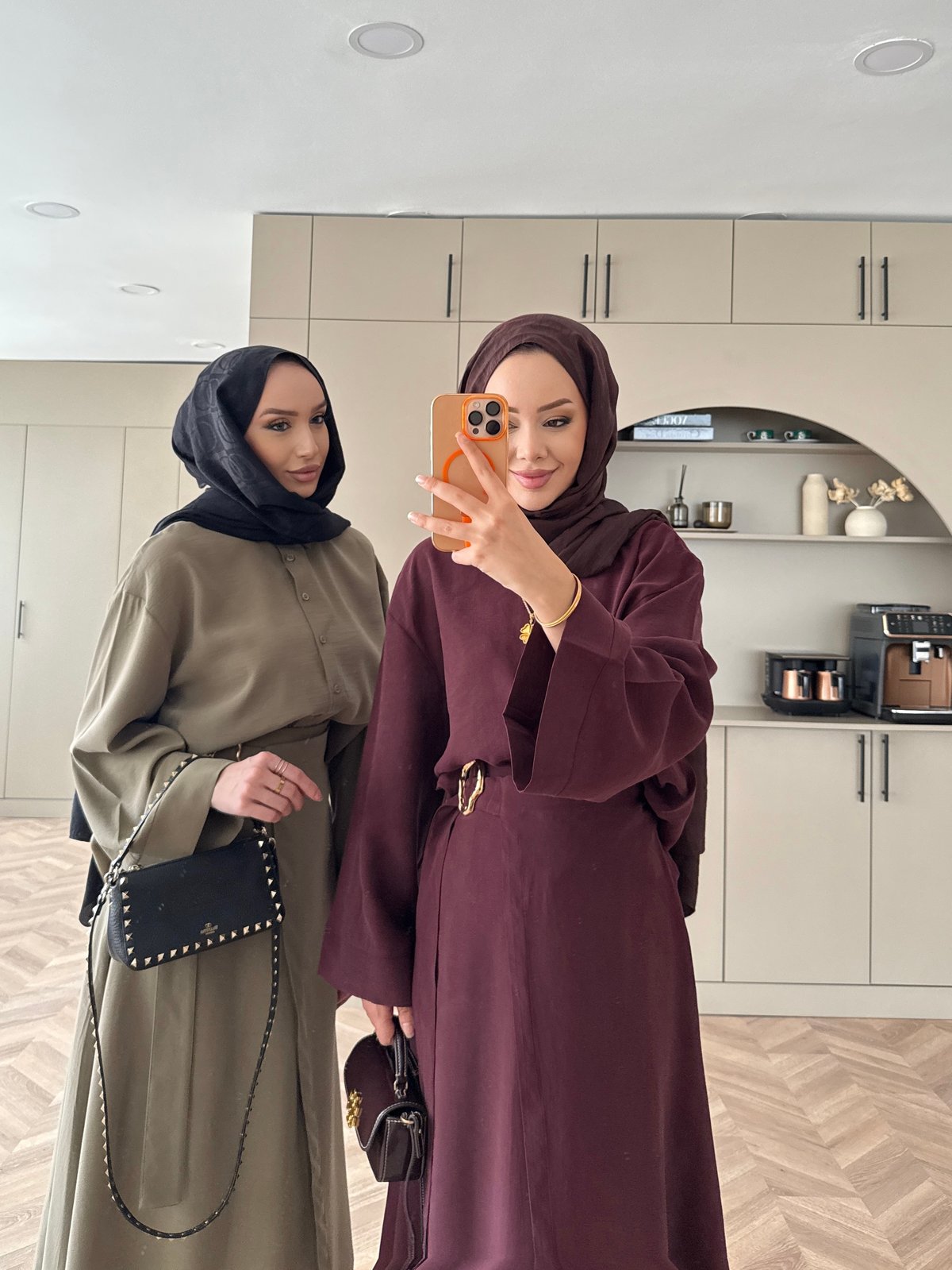 Ashley Modal Skirt Set Anthracite