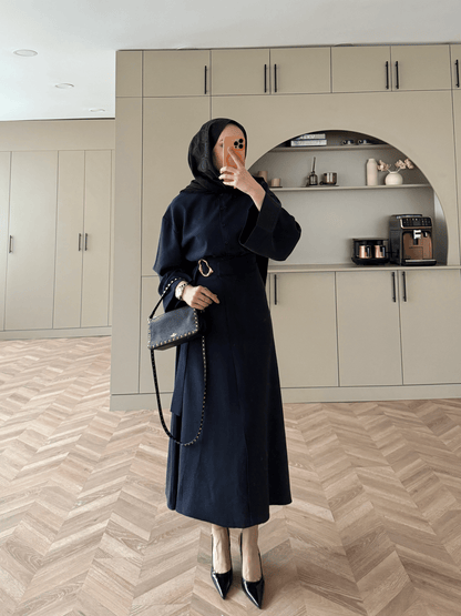 Ashley Modal Skirt Set Anthracite