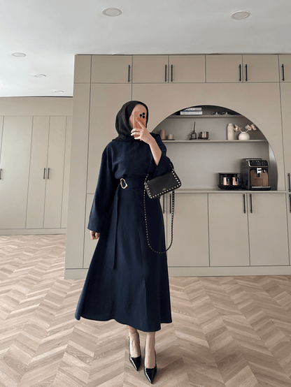 Ashley Modal Skirt Set Anthracite